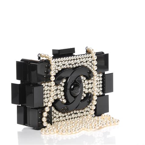 Chanel Pearl Boy Brick And Lego Clutches 